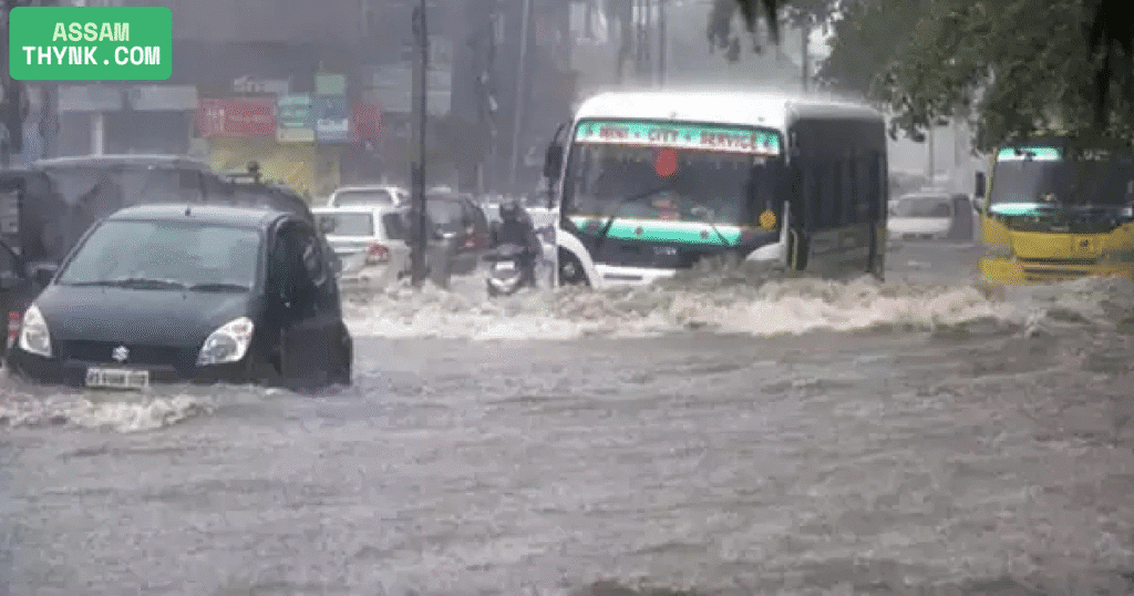 Flood in Guwahati Today