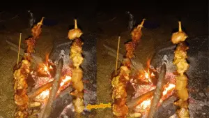 Roasting Meat